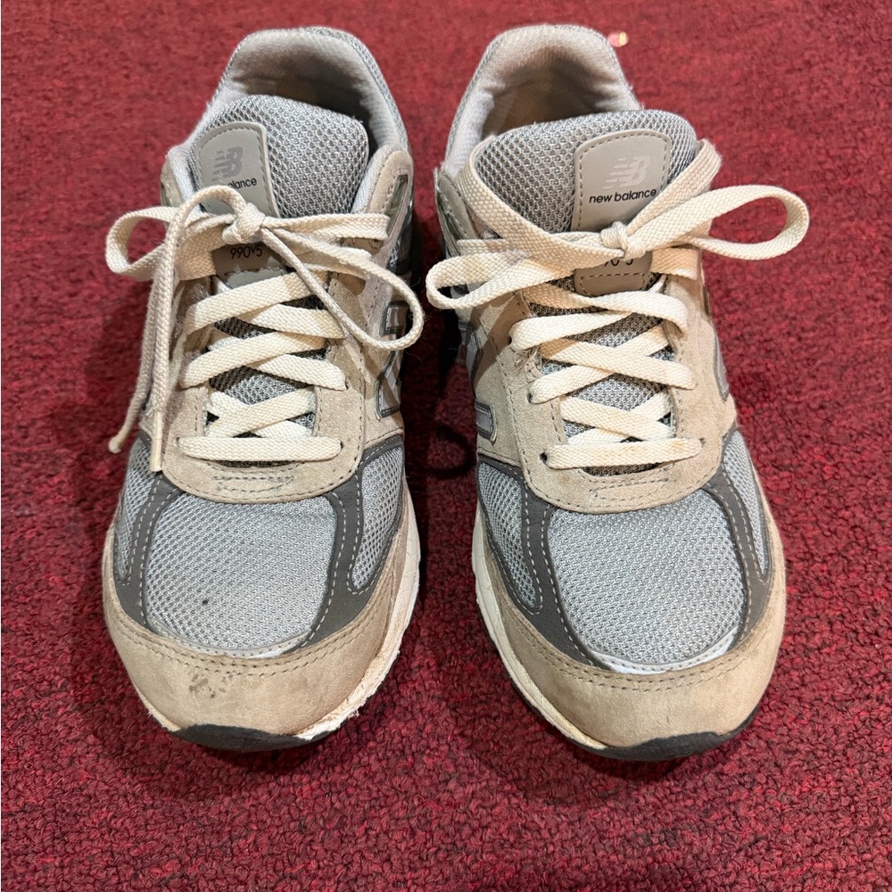 New Balance 990v5 Gray Athletic Shoes